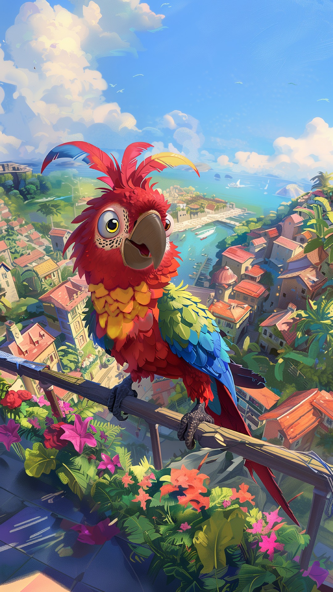 What does the world look like from above?